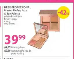 Hebe Paleta do makijażu twarzy i oczu Hebe Professional Master Define Face & Eye Palette oferta