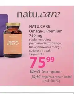 Hebe Suplement diety Omega-3 Premium 750 mg Natu.Care oferta