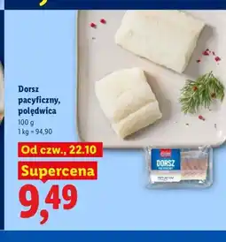 Lidl Dorsz pacyficzny polędwica oferta