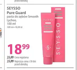 Hebe Pasta do zębów Pure Guard Smooth Lychee Seysso oferta