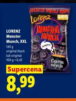 Lidl Monster Munch XXL original black Lorenz oferta