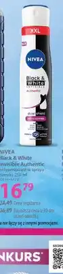 Hebe Antyperspirant w sprayu damski Nivea Black & White Invisible Authentic oferta