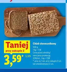 Lidl Chleb słonecznikowy oferta