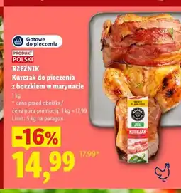 Lidl Kurczak do pieczenia z boczkiem w marynacie Rzeźnik oferta