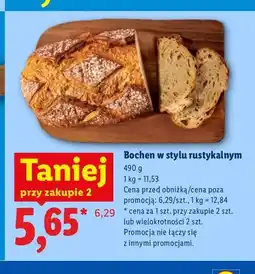 Lidl Bochen w stylu rustykalnym oferta