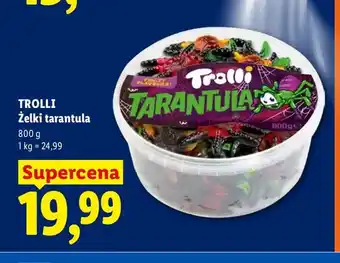 Lidl Żelki tarantula Trolli oferta