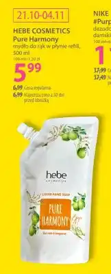 Hebe Mydło do rąk w płynie refill Pure Harmony Hebe Cosmetics oferta
