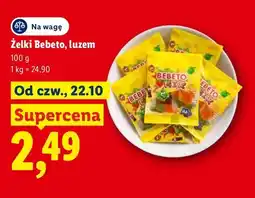 Lidl Żelki Bebeto luzem oferta