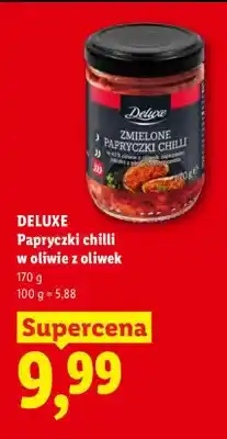 Lidl Papryczki chilli w oliwie z oliwek Deluxe oferta