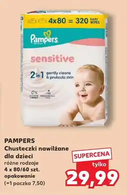 Kaufland Chusteczki nawilżane Pampers oferta