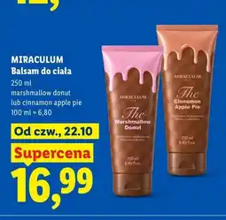 Lidl Balsam do ciała marshmallow donut Miraculum oferta