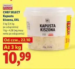 Lidl Kapusta kiszona XXL Chef Select oferta