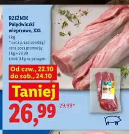 Lidl Polędwiczki wieprzowe XXL Rzeźnik oferta