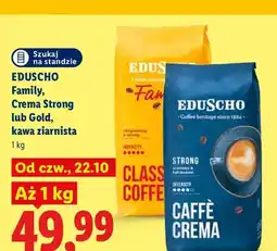 Lidl Kawa ziarnista Eduscho Family oferta