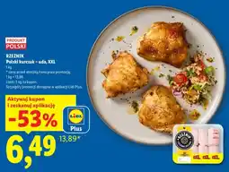 Lidl Polski kurczak uda XXL Rzeźnik oferta