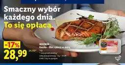Lidl Kaczka filet z piersi ze skórą Rzeźnik oferta