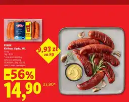 Lidl Kiełbasa śląska XXL Pikok oferta