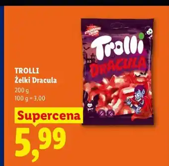 Lidl Żelki Dracula Trolli oferta