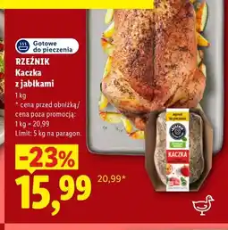 Lidl Kaczka z jabłkami Rzeźnik oferta