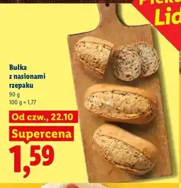 Lidl Bułka z nasionami rzepaku oferta