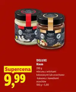 Lidl Krem mleczny z wiórkami kokosowymi Deluxe oferta
