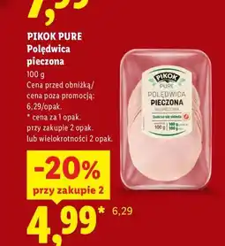 Lidl Polędwica pieczona Pikok Pure oferta
