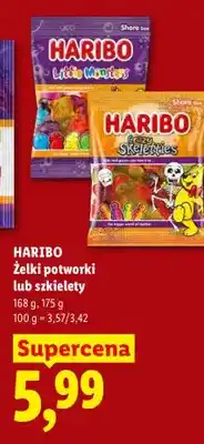 Lidl Żelki potworki Haribo oferta