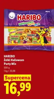 Lidl Żelki Halloween Party Mix Haribo oferta