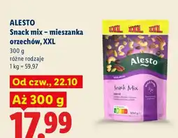 Lidl Snack mix - mieszanka orzechów XXL Alesto oferta