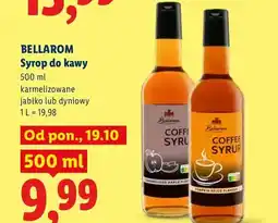 Lidl Syrop do kawy karmelizowane jabłko Bellarom oferta