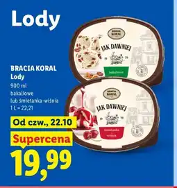 Lidl Lody bakaliowe Bracia Koral oferta