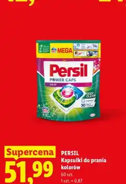 Lidl Kapsułki do prania kolorów Persil oferta