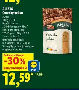 Lidl Orzechy pekan Alesto oferta