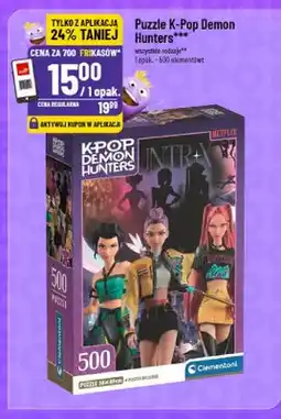 Polomarket Puzzle K-Pop Demon Hunters 500 elementów Clementoni oferta