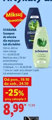 Lidl Szampon do włosów dla mężczyzn Schauma oferta