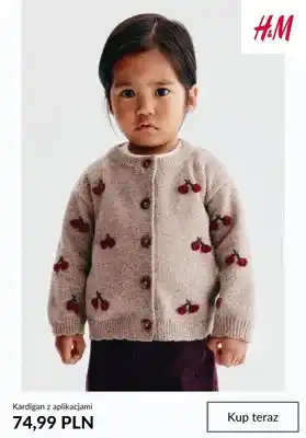 Kardigan z aplikacjami H & M