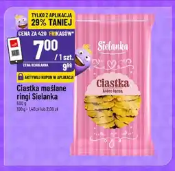 Polomarket Ciastka maślane ringi Sielanka oferta