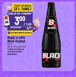 Polomarket Napój w szkle Black Original oferta