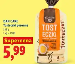 Lidl Tosteczki pszenne Dan Cake oferta