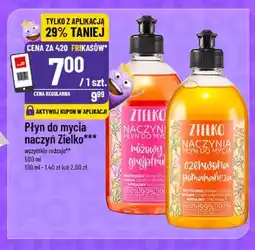 Polomarket Płyn do mycia naczyń czerwona pomarańcza Zielko oferta
