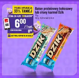 Polomarket Baton proteinowy słony karmel Dzik oferta