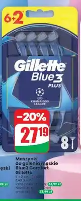 Dino Maszynki do golenia męskie Blue3 Comfort Gillette oferta