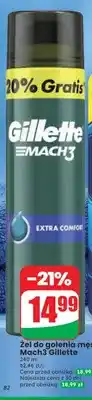 Dino Żel do golenia męski Mach3 Gillette oferta