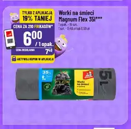 Polomarket Worki na śmieci Magnum Flex 35 l Jan Niezbędny oferta