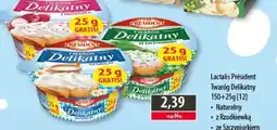 DUO-TES Lactalis Président Twaróg Delikatny oferta
