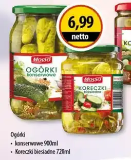 DUO-TES Ogórki konserwowe Mosso oferta