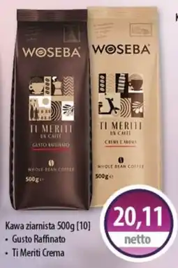 DUO-TES Kawa ziarnista Woseba Ti Meriti oferta