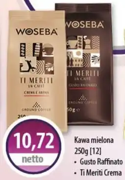 DUO-TES Kawa mielona Woseba oferta