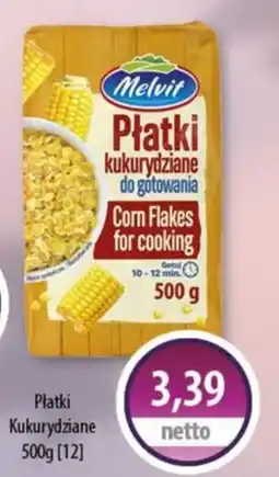 DUO-TES Płatki kukurydziane Melvit oferta