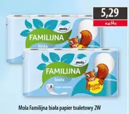DUO-TES Mola Familijna biała papier toaletowy oferta